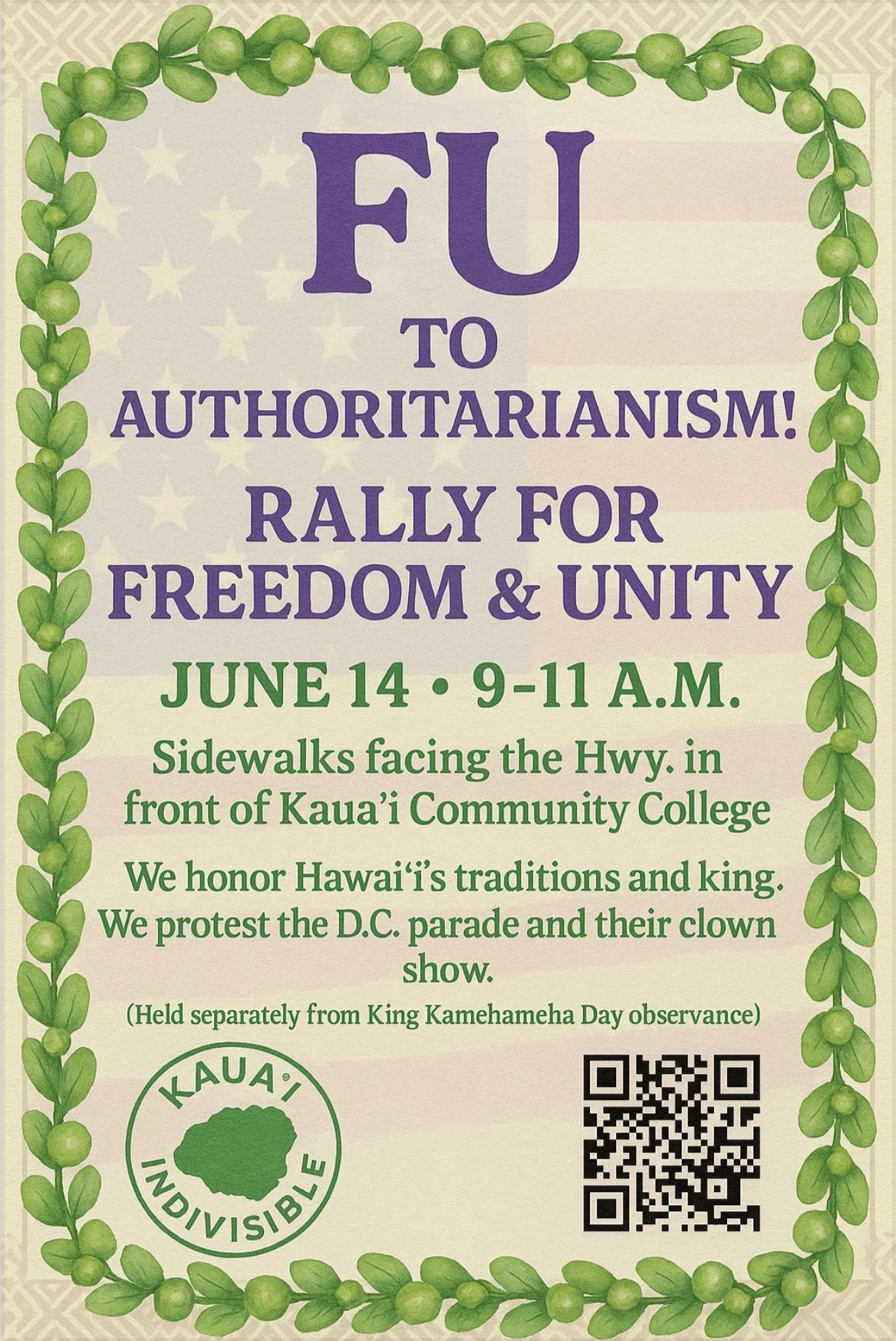 Rally for Freedom and Unity